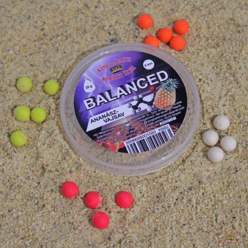 King-Baits Balanced 8MM - Ananász-Vajsav