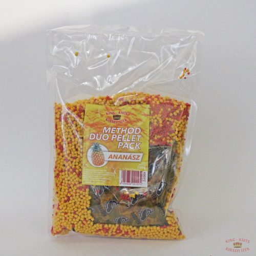 King-Baits Method Duo Pellet Pack 750g - Ananász