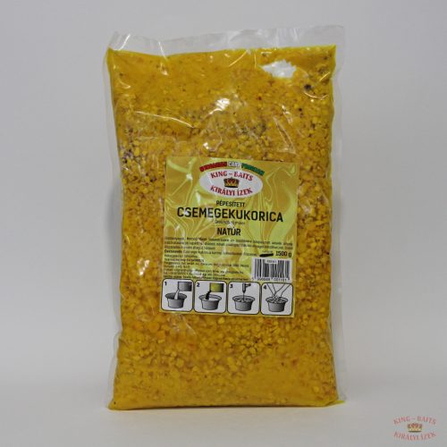 King-Baits Pépesített Csemegekukorica 1,5kg  - Natúr Sárga