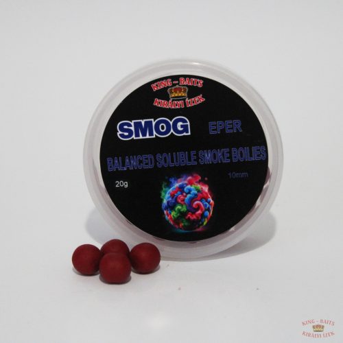 King -Baits SMOG Balanced Soluble Smoke Boilies 10 MM - Eper